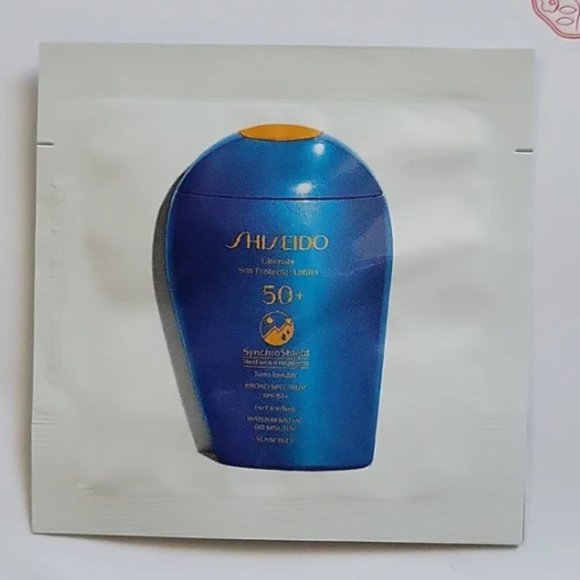 🌶4/$12 Shiseido Ultimate Sun Protector Lotion SPF 50+ Sunscreen Sample Packette - Picture 3 of 9